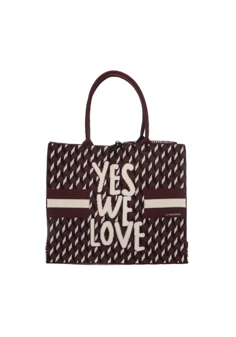 borsa a spalla bella bordeaux LE PANDORINE | 1B510BELLA-C23